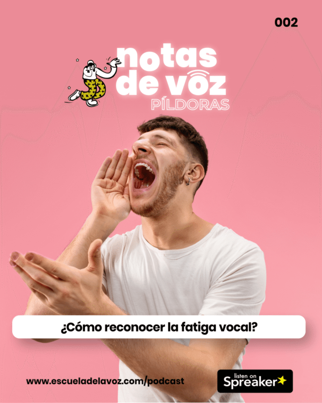 ¿Cómo reconocer la fatiga vocal?